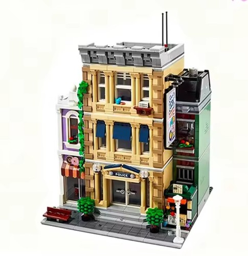 Set 10278 police station - set,